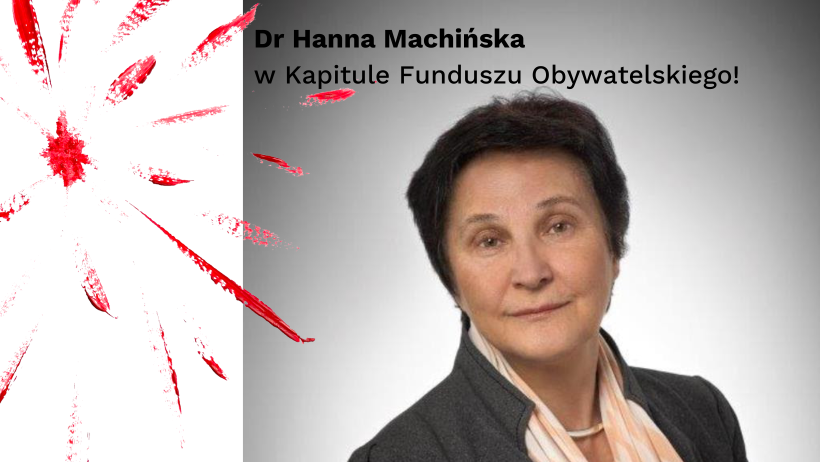 Dr Hanna Machińska w Kapitule Funduszu